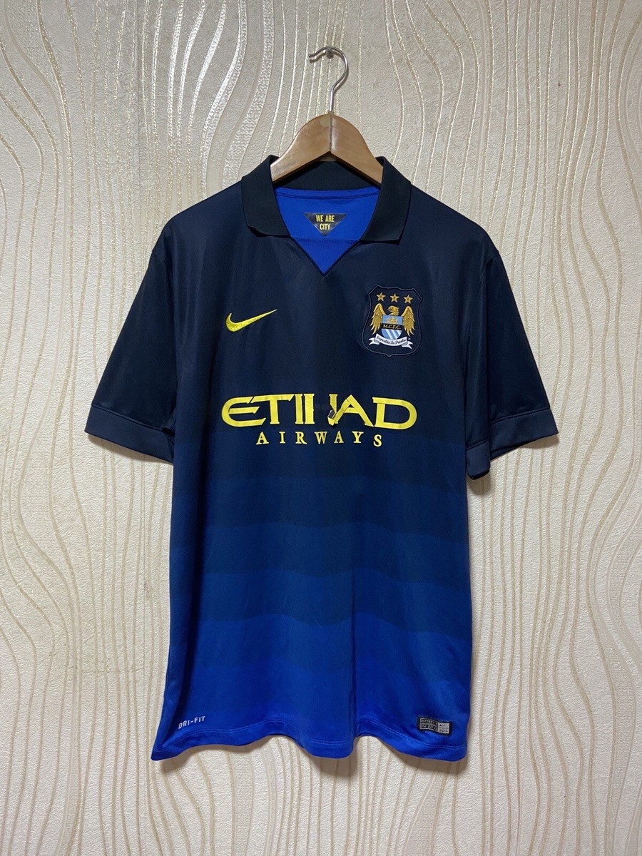 MANCHESTER CITY 2014 2015 AWAY SHIRT JERSEY NIKE 611051-476