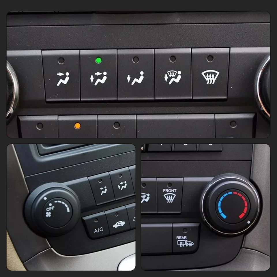 For Honda CR-V CRV 2007-2011 A/C Heater Temperature Climate Control Button Pan - Image 2 of 4