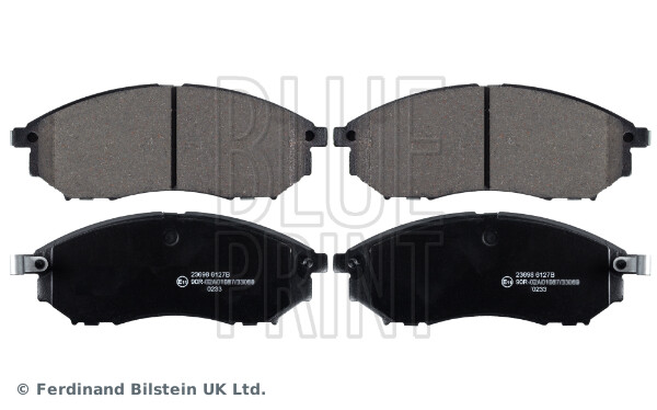 Blue Print BremsbeläGe Bremsbelegsatz Vorne FüR Nissan Pathfinder III-image
