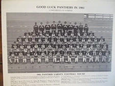 1981 Middlebury College Football Program(w/BEAU COASH/BILL GENOVESE/M HEINECKEN)