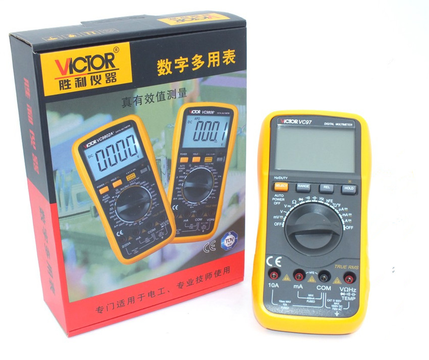 Victor VC97 3 3/4 Auto Range Digital Multimeter Brand New | eBay