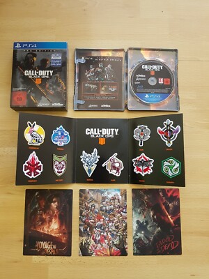 PS 4- Spiel :Call of Duty Black Ops 4 IIII - PRO EDITION - UKS 18  guter Zustand