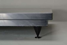 18x16x1.5 Dark Brown Turntable Stand, Brown Turntable Stand,Platform, Base