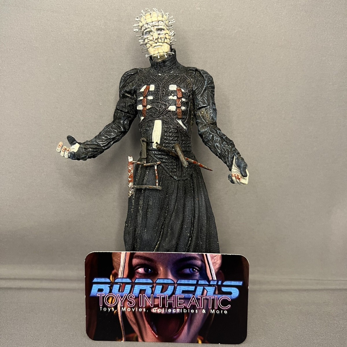 2003 NECA Reel Toys Hellraiser Series 1 Pinhead Action 2003 NECA Reel Toys Hellraiser Series 1 Pinhead Action