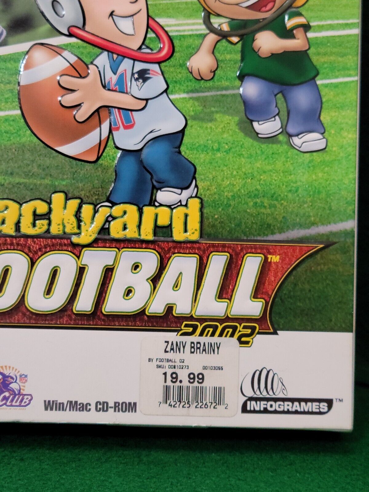 Vintage~Backyard Football & Soccer~CD-ROM~Humongous Games~PC Windows & Mac