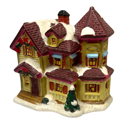 Windham Heights 2005 Snowy B&B Bed and Breakfast Victorian House Home 5'' Village