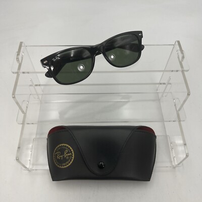 Ray-Ban New Wayfarer RB2132 901 52-18 Men's Sunglasses With Case