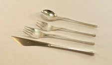 International Vision Sterling Silver 4 Piece Place Setting - No Monogram