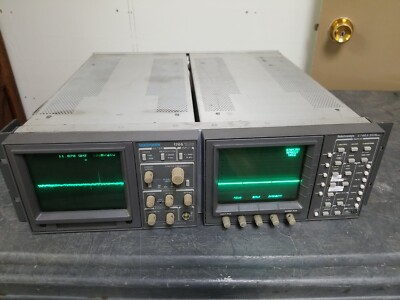 Tektronix 1740A & 1705 in metal chassis 