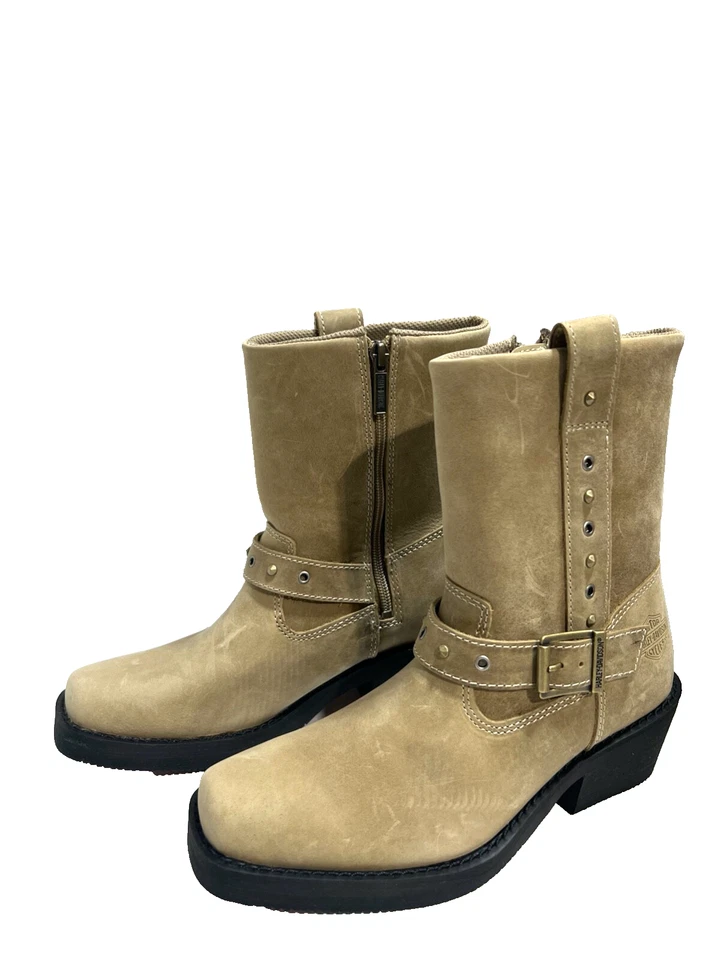 NUEVAS botas de motocicleta Harley-Davidson para mujer 84823 talla 7 medianas Foto 2 de 4
