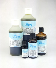 Hemp Oil - Organic Cold Pressed - 100% Pure and Natural Unrefined