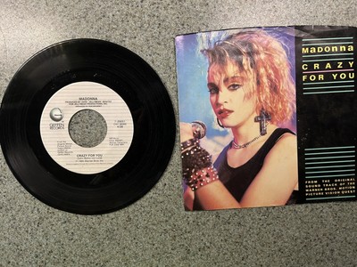 Madonna - Crazy For You / Berlin - No More Words, 45 RPM