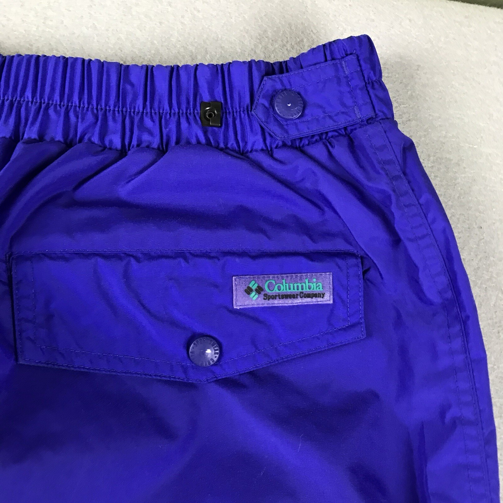 Columbia Pants Women XL Purple Nylon Elastic Waist Pull On Joggers Snowboard Ski thumbnail 6