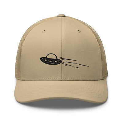 Alien Obsessed Flying Saucer UFO Trucker Hat for Men Women | eBay