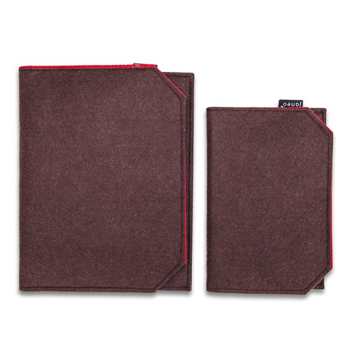Felt Fabric Sleeve Case Cover,iPad,Tablet,Documents 3 Pockets.6 Colors 2 Sizes - 第 23/38 張圖片