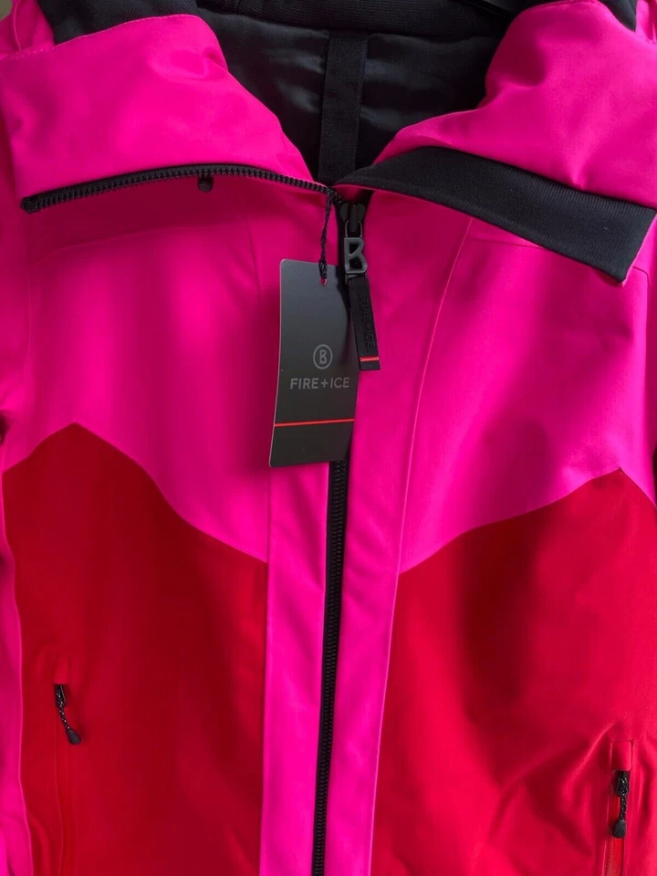 Bogner Fire+Ice Pika T Ladies Ski Jacket Pink Size 34 US 4 XS NEW - Image 4 of 4
