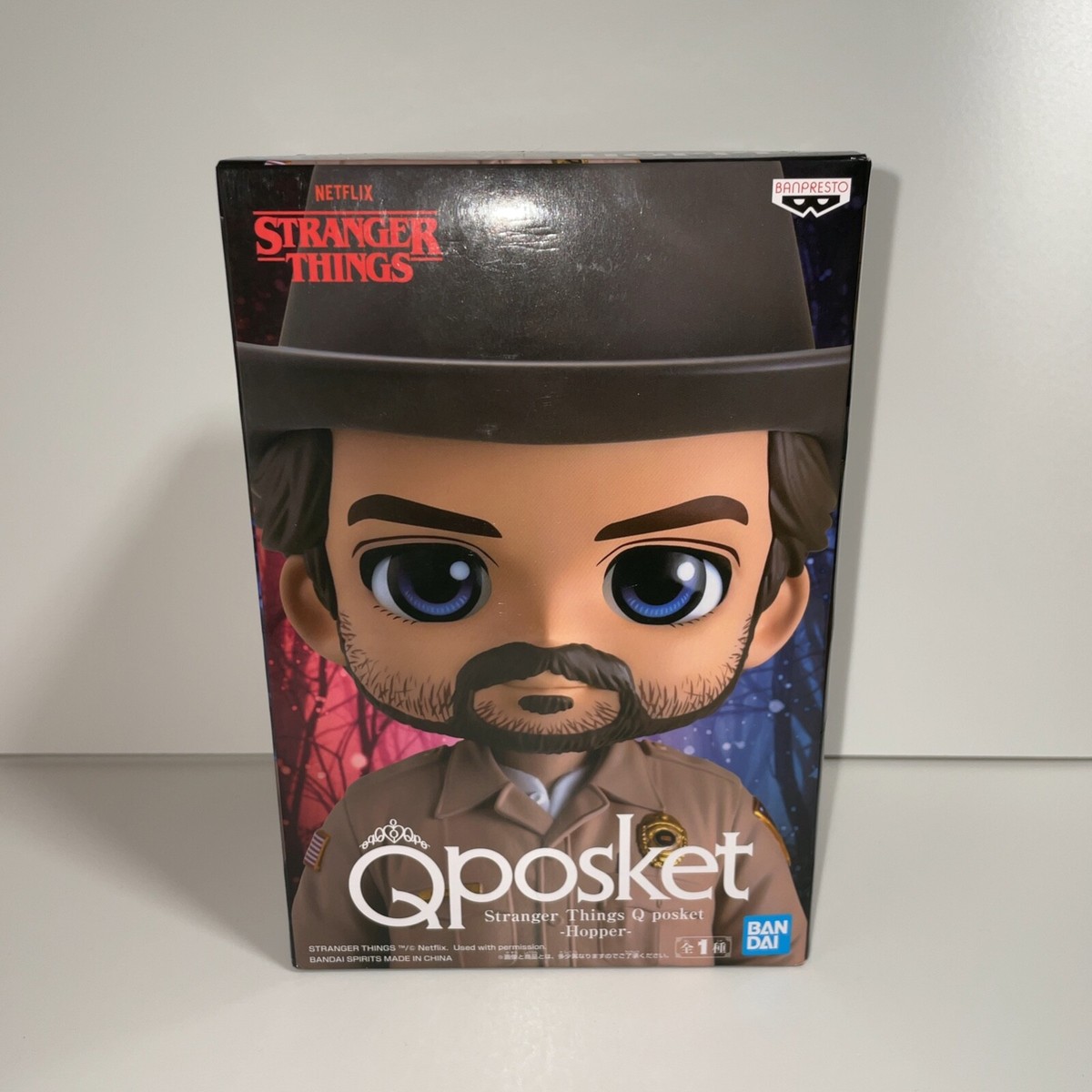 Used B109 Stranger Things Q posket Figure Hopper Netflix | eBay