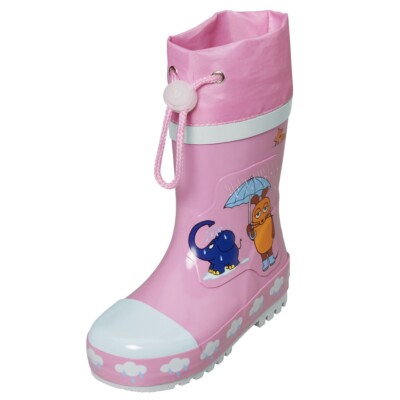 Playshoes Mädchen Gummistiefel Maus und Elefant Gr.24-35
