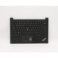 NEW FOR LENOVO THINKPAD E14 GEN 2 PALMREST KEYBOARD BLACK 5M10Z54497 5M10Z54499
