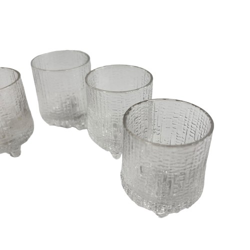 Iittala Finland Tapio Wirkkala Ultima Thule 2 1/4" Shot Cordial Glasses Set Of 5 - Picture 9 of 24