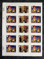 (2022) Sheets UK GB Stamps MNH Aardman Classics Rocky and Ginger Feathers McGraw