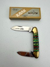 Vintage Parker Cutlery Company Christmas Tree Two Blade Canoe Knife