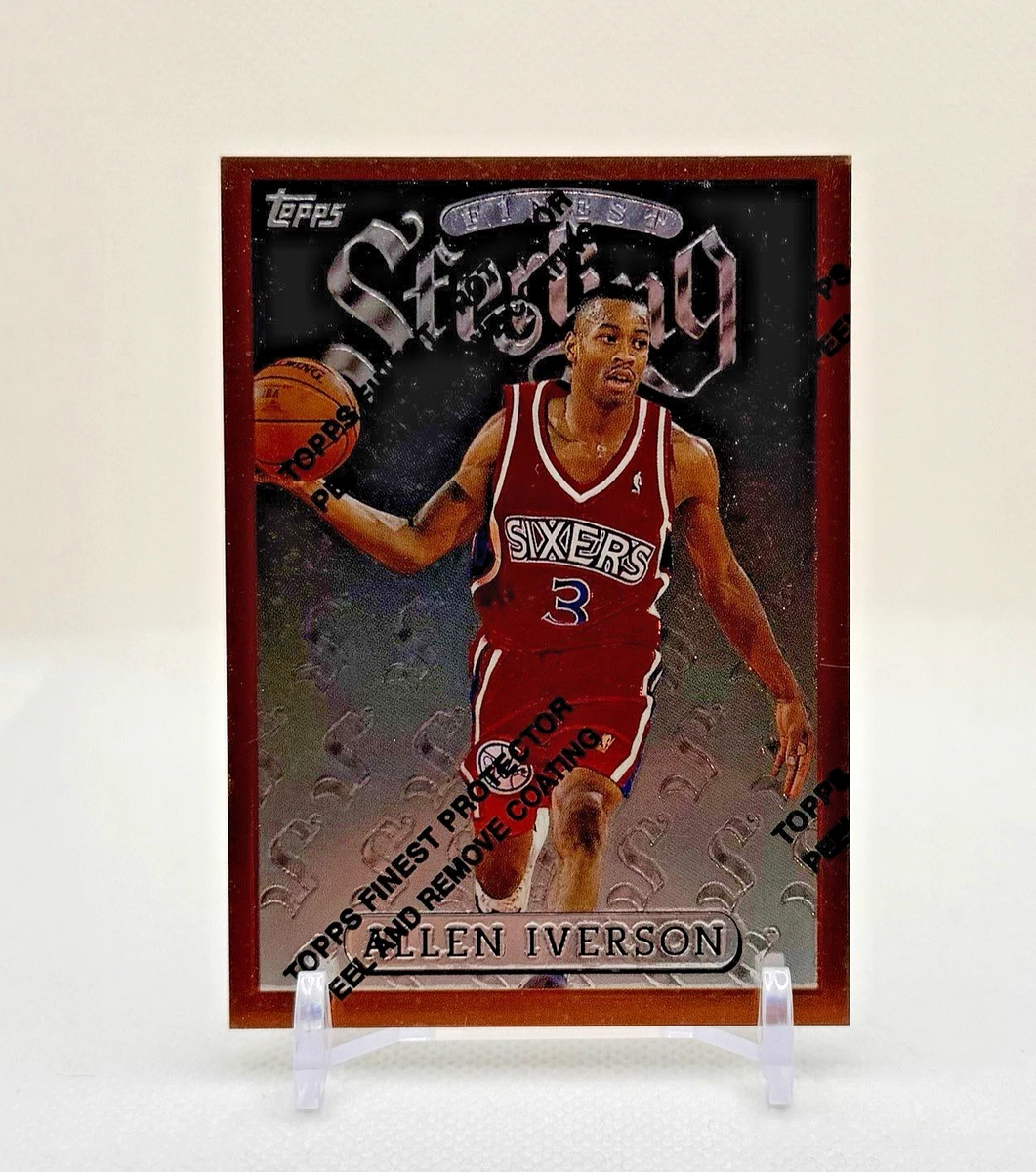 その他 1996-97 FINEST SILVER REFRACTOR MAESTROS 1996-97 Topps Finest - Allen Iverson #240 for sale | eBay