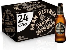 Peroni Birra Gran Riserva, Cassa con 24 Birre in Bottiglia da 33 cl