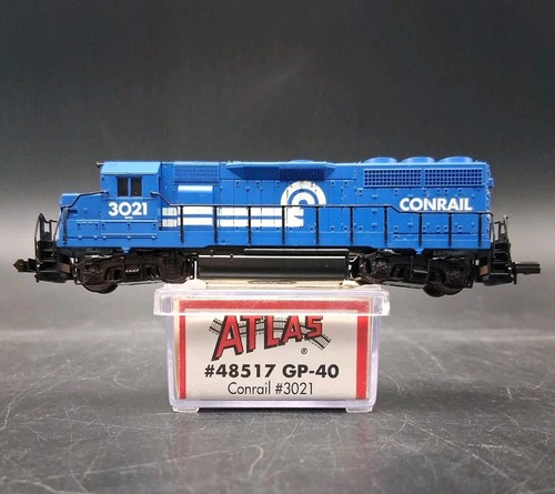 Locomotora Atlas calibre N 48517 GP-40 Conrail 3021 | Condition: Used