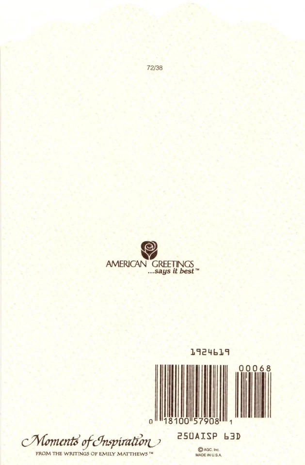 Tarjeta de felicitación Friendship Special Friend Bluebirds púrpura Emily Matthews Foto 3 de 3