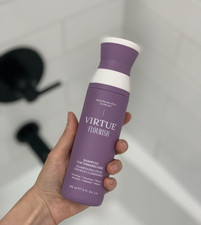 NIB 100 Authentic Virtue Flourish Thickening Shampoo for Thinning Hair 8oz