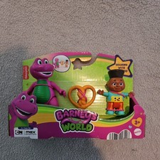 Fisher Price - Barney's World Barney  s Friend David  Barney Figure Set Of 3