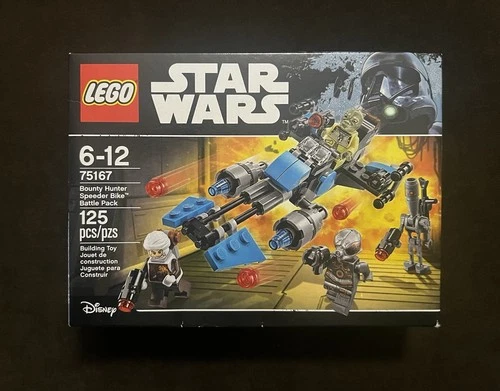 LEGO Star Wars Bounty Hunter Speeder Bike Battle Pack 75167 Retired NEW