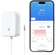 GoveeLife Smart Freezer Thermometer Bluetooth Sensor Alarm for Fridge