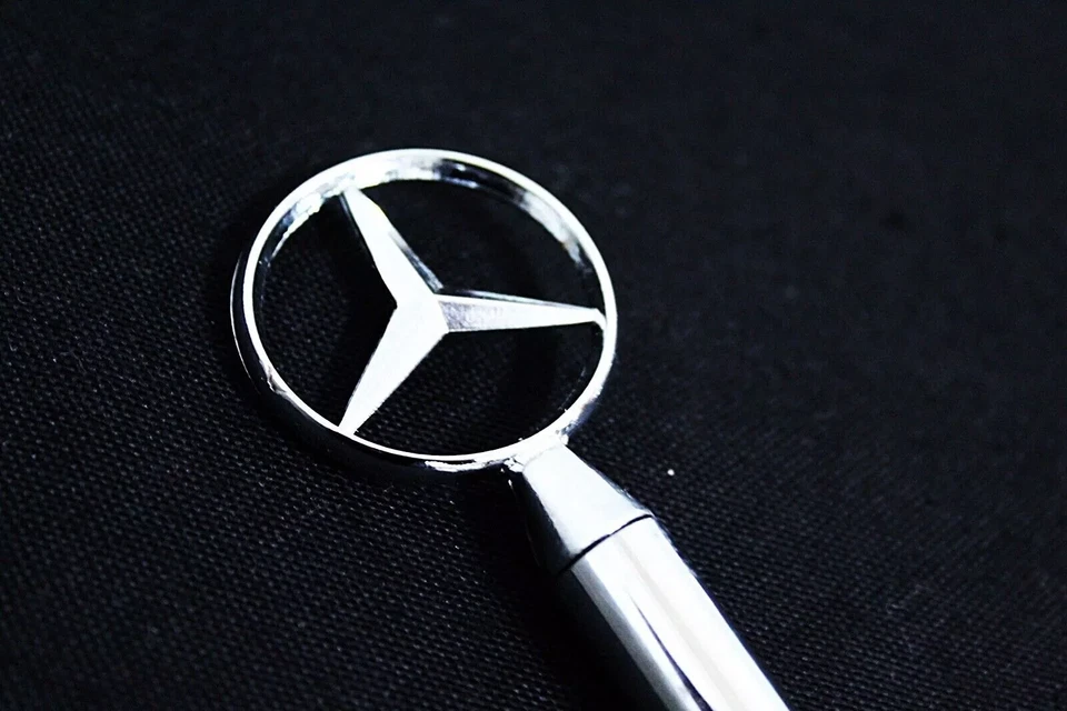 For Mercedes W140 W126 W124 W210 W211 Flag Holder Pole Flag Holder - Image 2 of 4