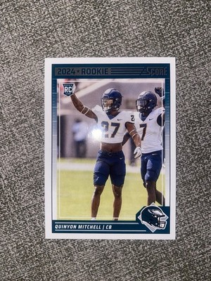 Quinyon Mitchell - 2024 Panini Score Philadelphia Eagles NFL RC - Rookie