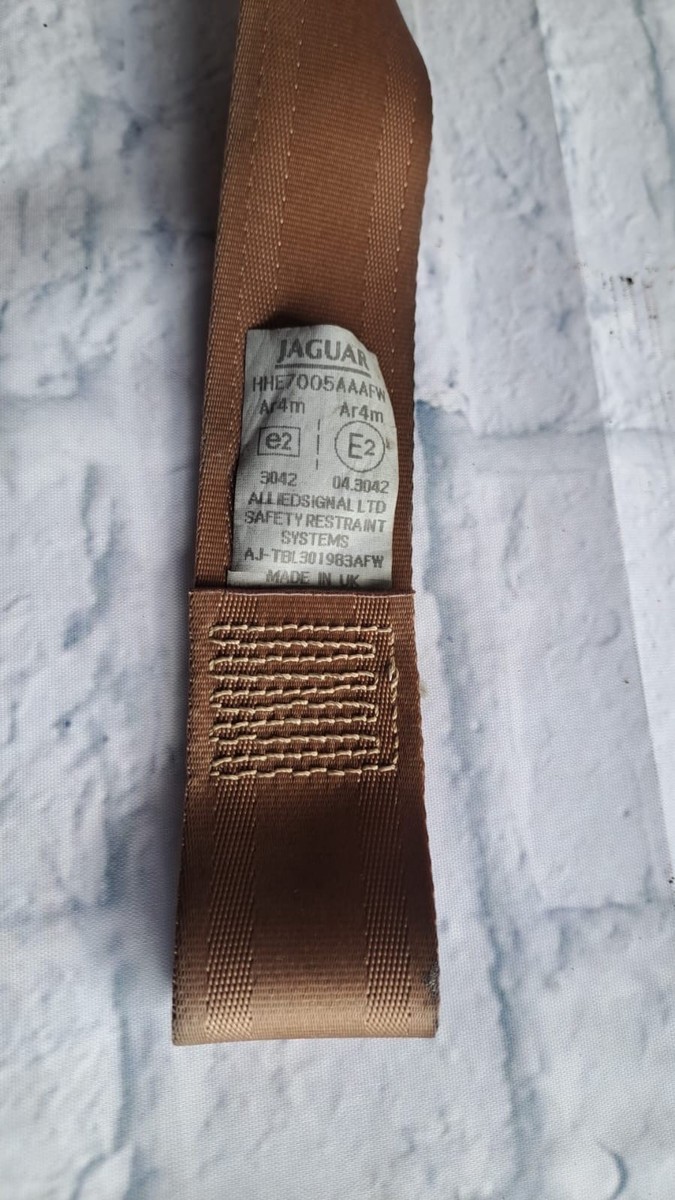 1994 - 96 Jaguar XJS 2+2 Convertible Front LH Side Seat Belt