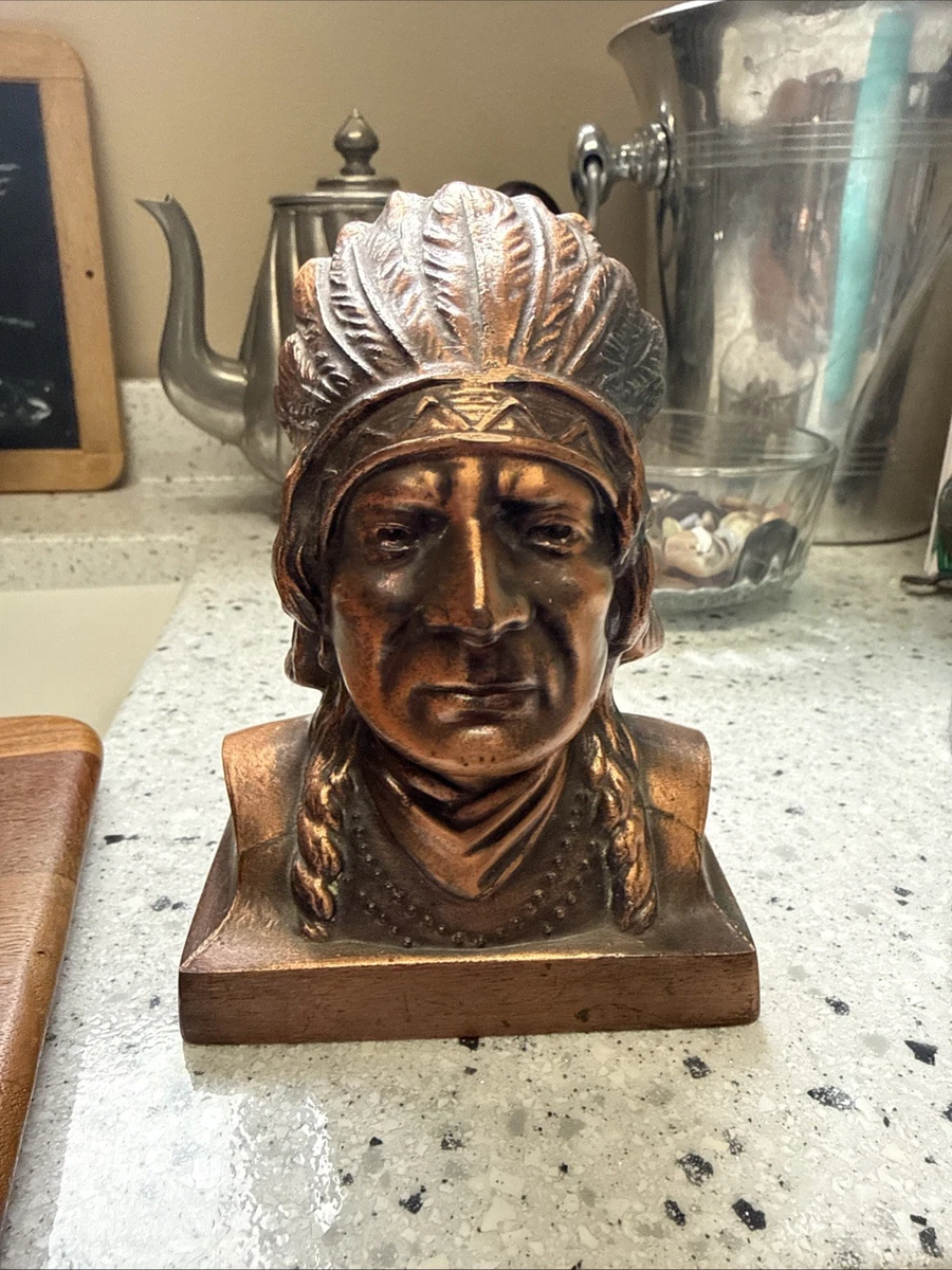 アンティーク雑貨 INDIAN BANK Indian Head Bank In other Collectible Still & Piggy Banks for sale