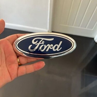145mm Ford Focus MK 2012 2013 2014 Heckklappe Transit Abzeichen Emblem Oval Blau