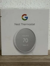 Google Nest Smart Thermostat, Snow - GA01334-US