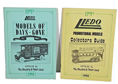 Job Lot Of 2 Lledo Models of Days Gone Promotional Guide Booklets 1993 R Dowding
