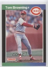 1989 Donruss Tom Browning (*Denotes on Back) #71 0a0