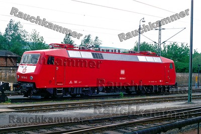 DB 120 134-2  Bebra Hbf 1988 / org. Dia + Datei!  530#20