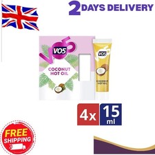 VO5 Hot Oil Treatment (4 x 15ml) Intensive Nourishment For Damaged Hair