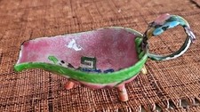 RARE QING EMPIRE WINE CUP VESSEL CLOISONNE ENAMEL OVER METAL DRAGON FLOWERS 2