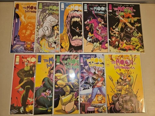 The Moon Is Following Us #1-10 (Full Image 2024 "A" Cover Series) VF/NM