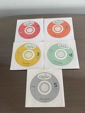 Broderbund Click Art 65,000 Computer Software Windows Compact Disc 1 thru 5