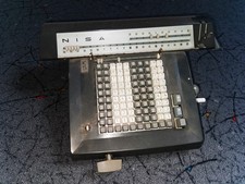 Vintage mechaniczna licząca NISA K5 – sprawna – przedmiot kolekcjonerski
