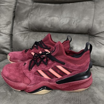 Adidas Mahomes 2 Impact FLX Tailgate Turf Training Shoes Burgundy Men s Size 12