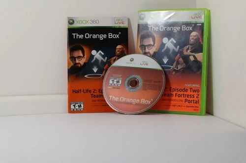 The Orange Box Xbox 360 Complete / CIB / Tested / Working